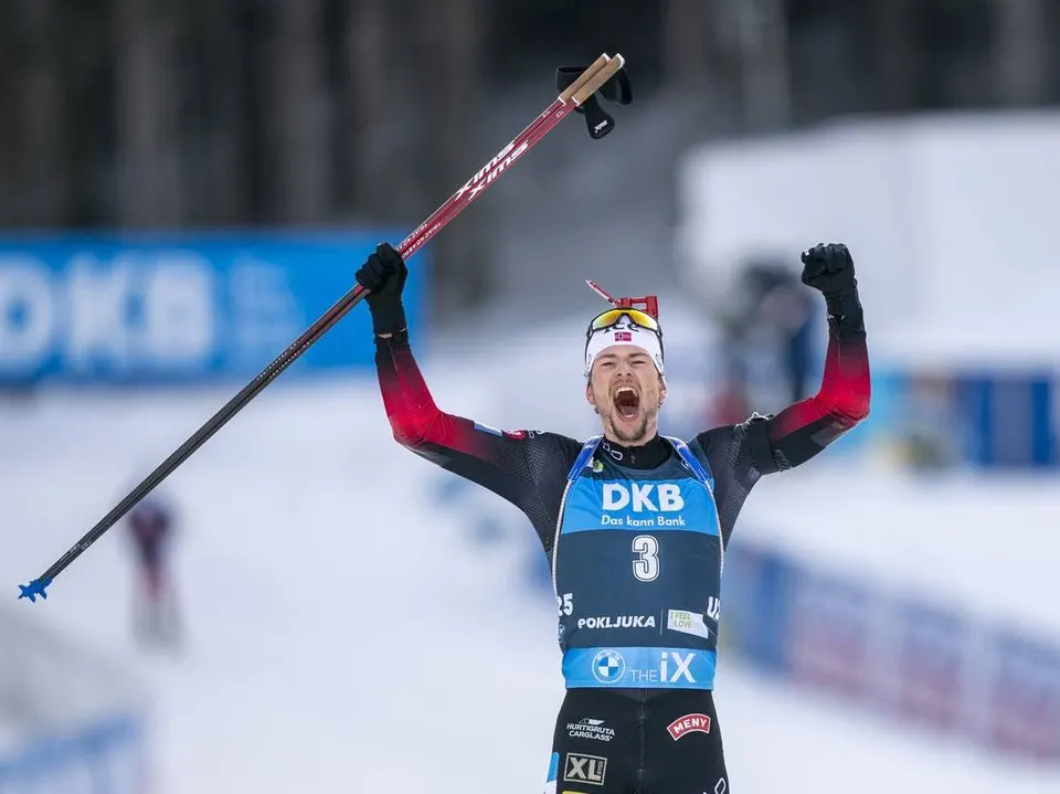 Sturla Laegreid ai campionati del mondo di Pokljuka