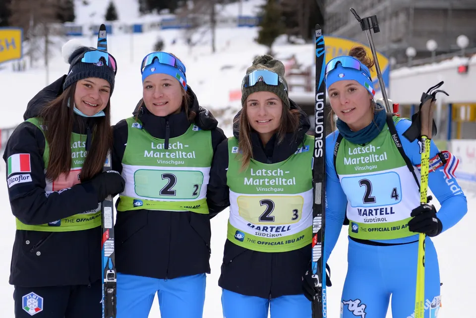 Italy female relay junior ibu cup
