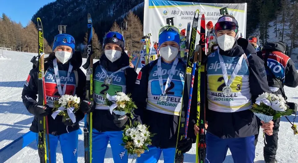 Carpella Scattolo Betemps Zeni biathlon