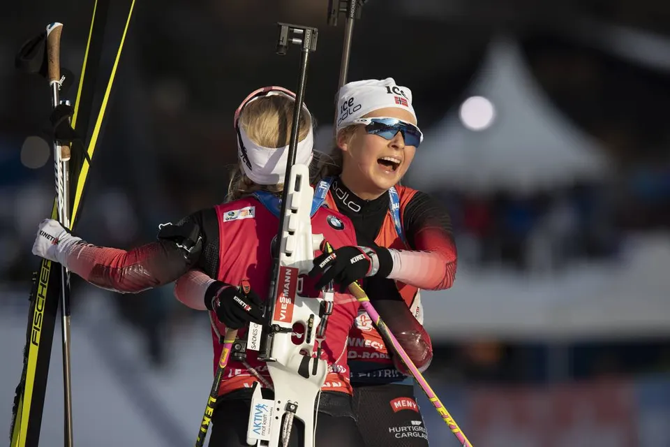 Anterselva 2022 staffetta femminile