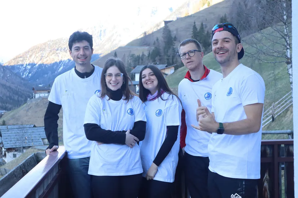 The Biathlon Azzurro team