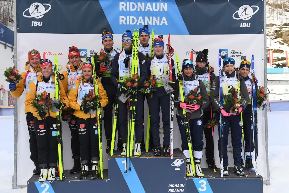 dichiarazioni staffetta Junior IBU Cup