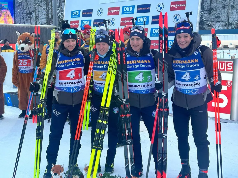Ruhpolding 2024 staffetta maschile