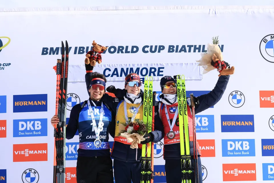 Sprint Canmore podio