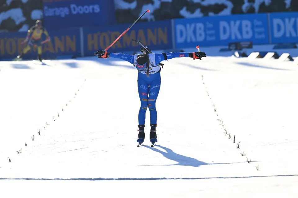 Hochfilzen 2025 Inseguimento femminile - Foto di Federico Angiolini