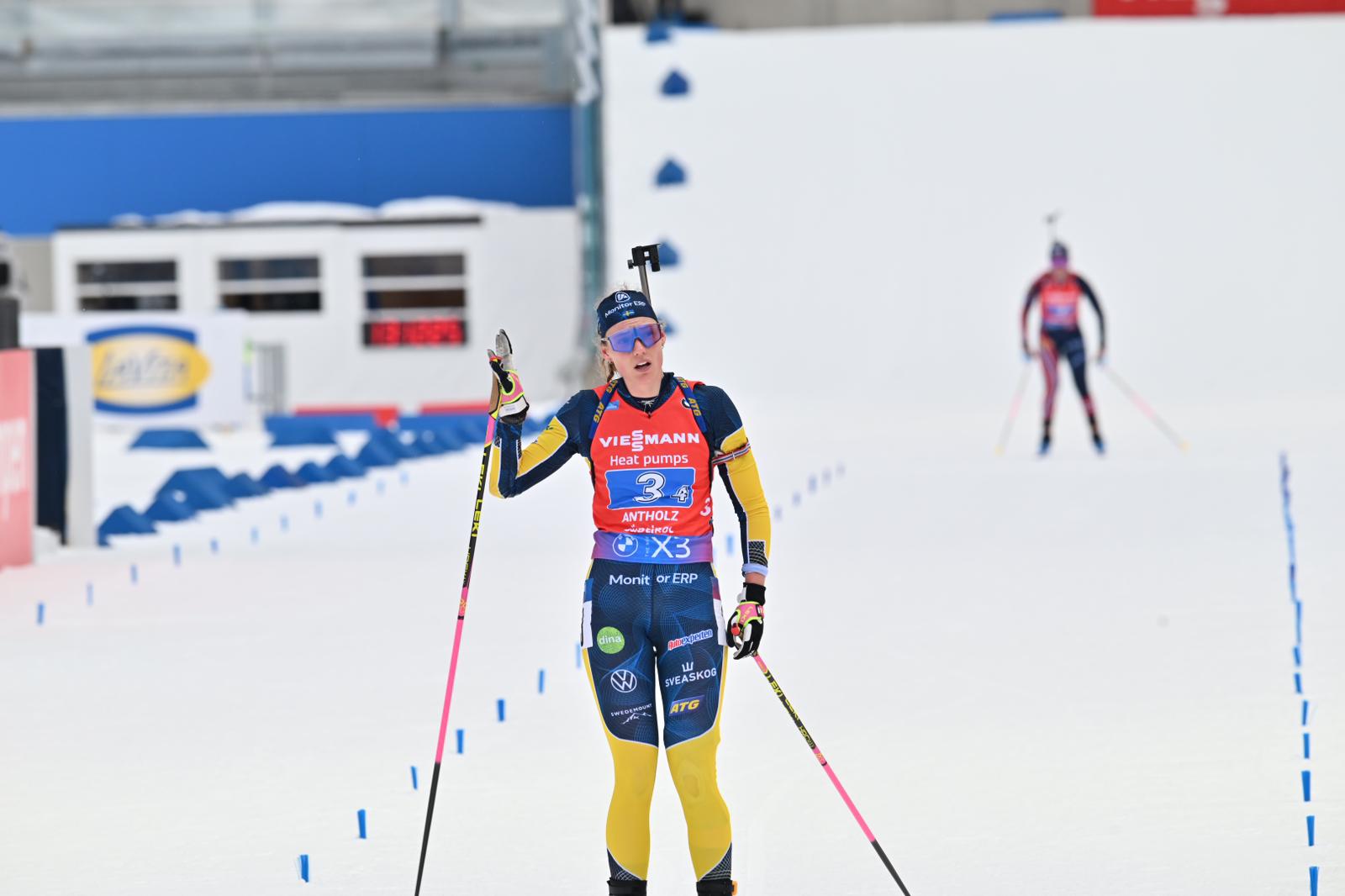 Hanna Oeberg staffetta anterselva